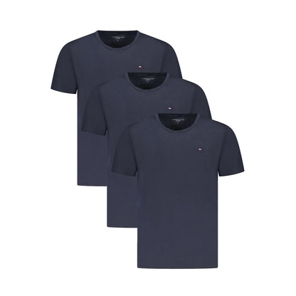 Tommy Hilfiger Blue Cotton T-Shirt
