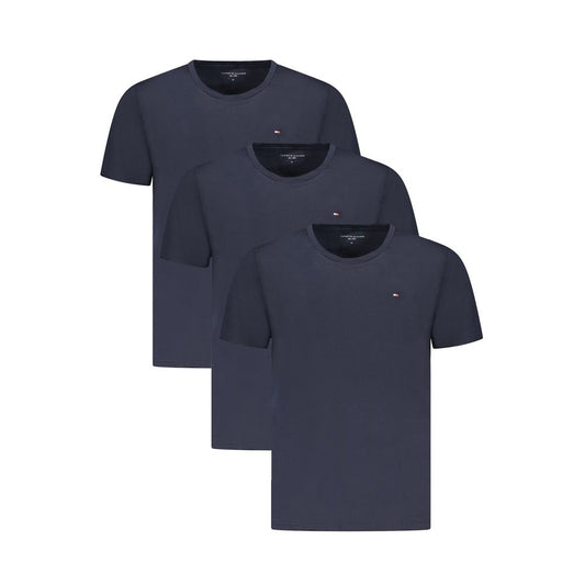 Tommy Hilfiger Blue Cotton T-Shirt