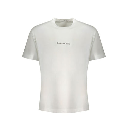 Calvin Klein White Cotton T-Shirt