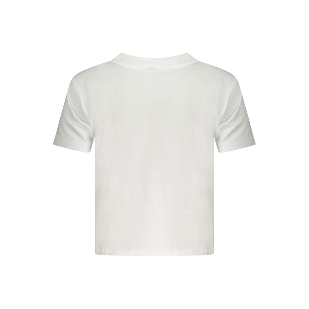 Calvin Klein White Cotton Women T-Shirt