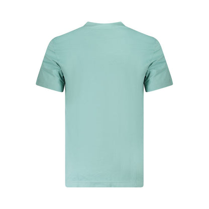 Calvin Klein Light Blue Cotton Men T-Shirt