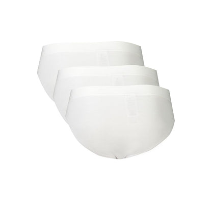Bikkembergs White Polyester Men Underwear