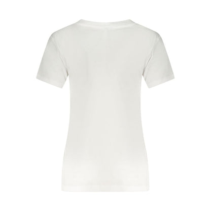 Calvin Klein White Cotton Women T-Shirt