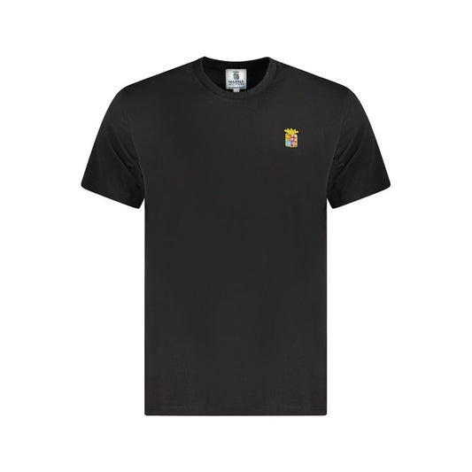 Marina Militare Black Cotton T-Shirt