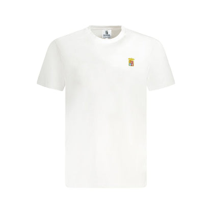 Marina Militare White Cotton T-Shirt
