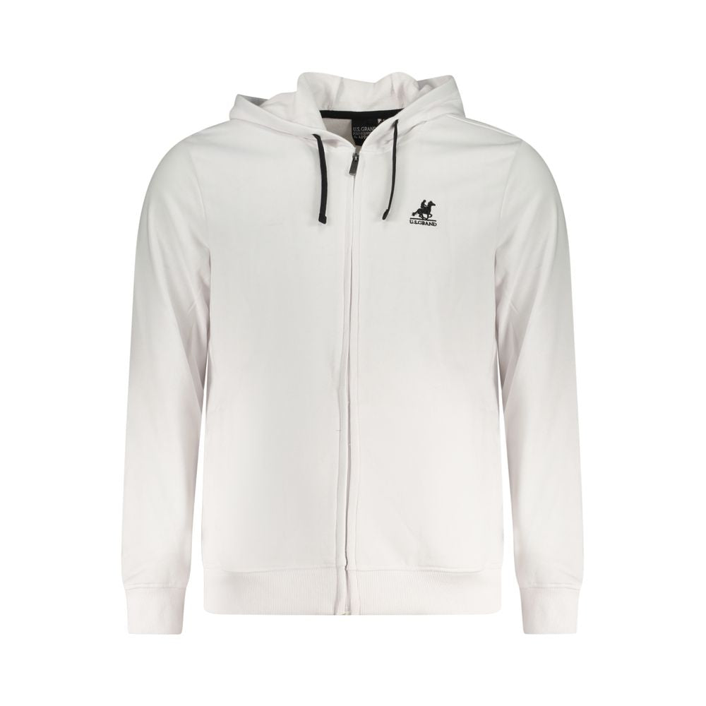 U.S. Grand Polo White Cotton Sweater