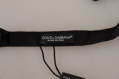 Dolce & Gabbana Elegant Multicolor Silk Bow Tie