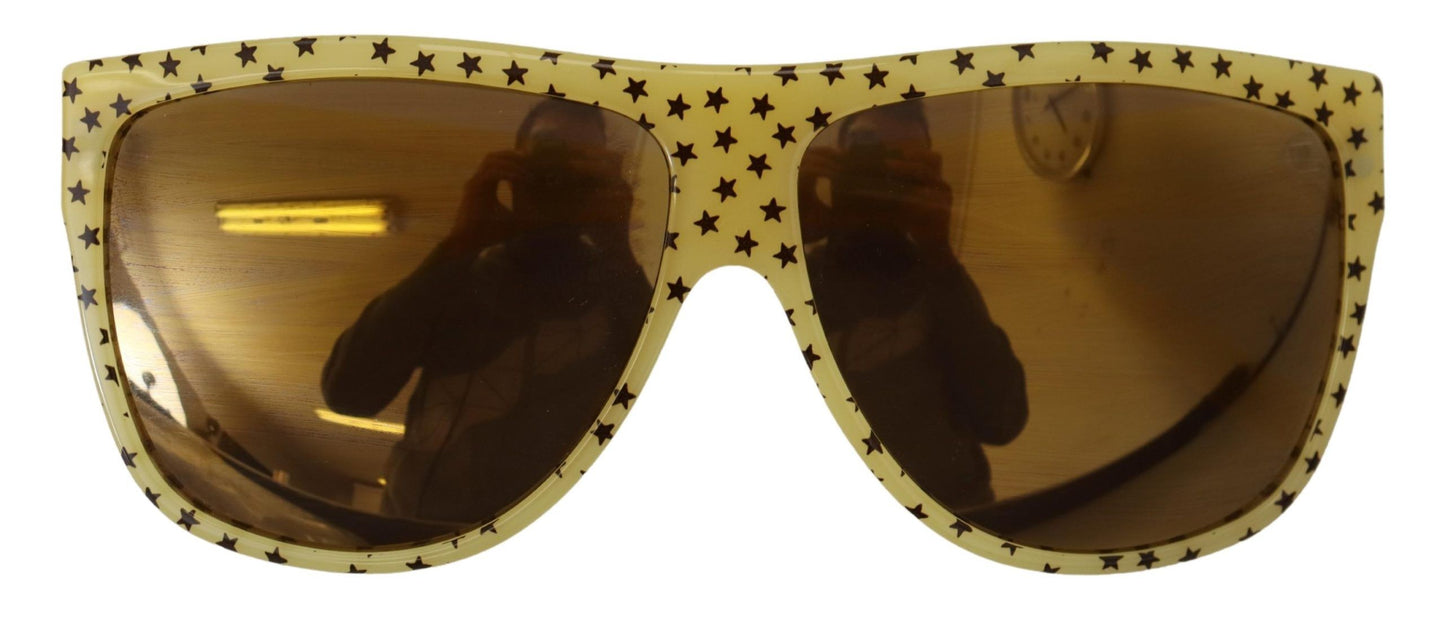 Dolce & Gabbana Stellar Chic Square Sunglasses in Yellow