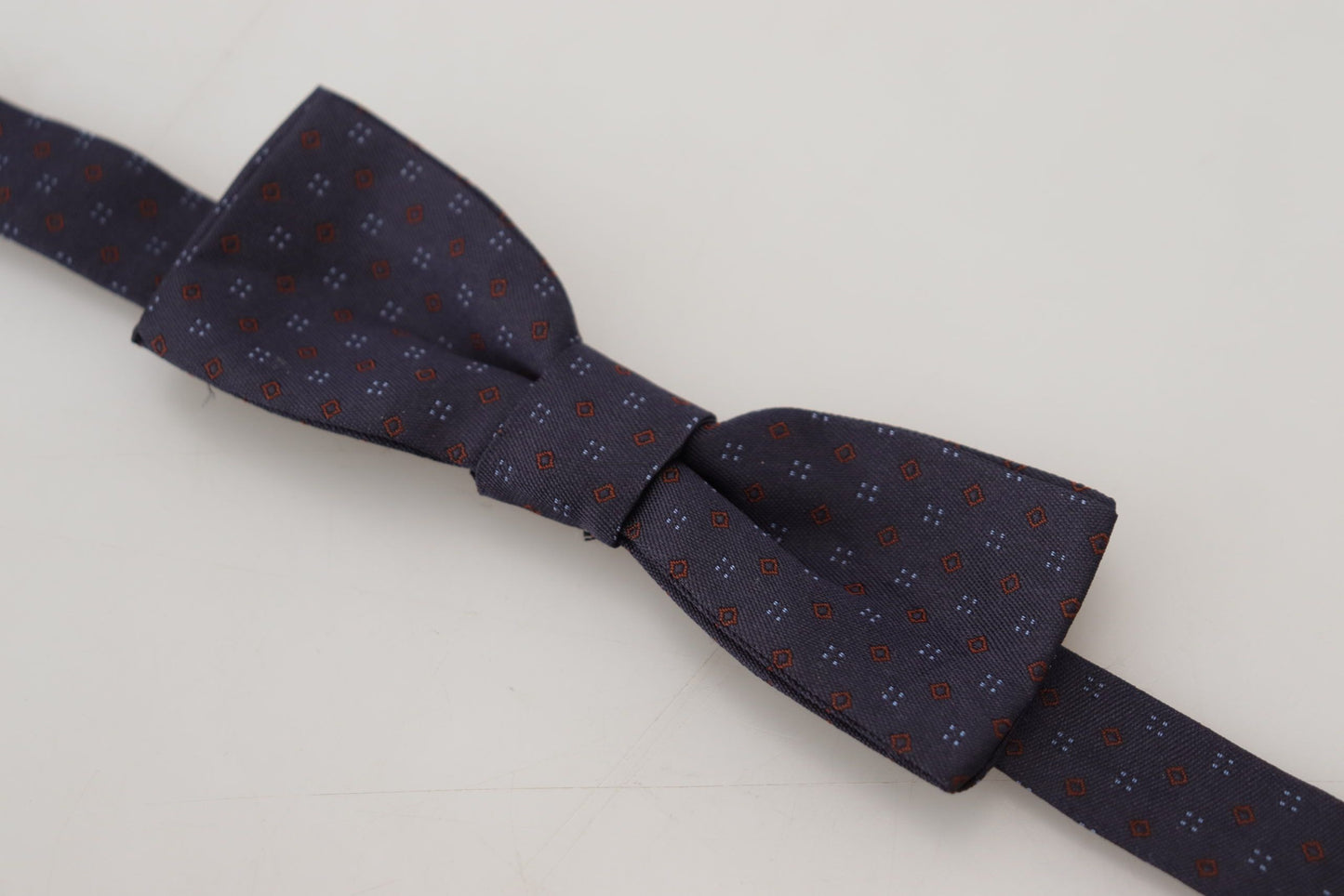 Dolce & Gabbana Elegant Silk Patterned Bow Tie